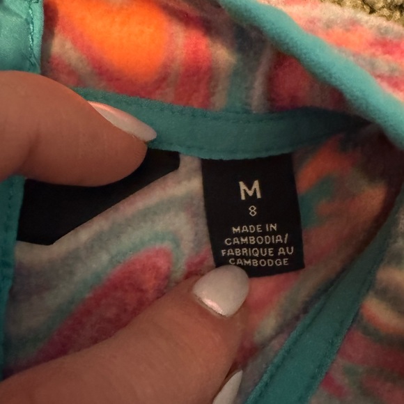 Colorful Swirl Pattern Pullover - Picture 2 of 2